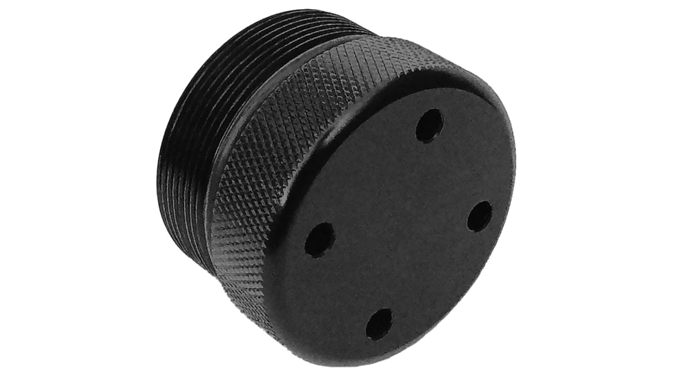 Infinite Product Solutions Closed Storage Cap, Black Anodize, FEC-CLSD-BA