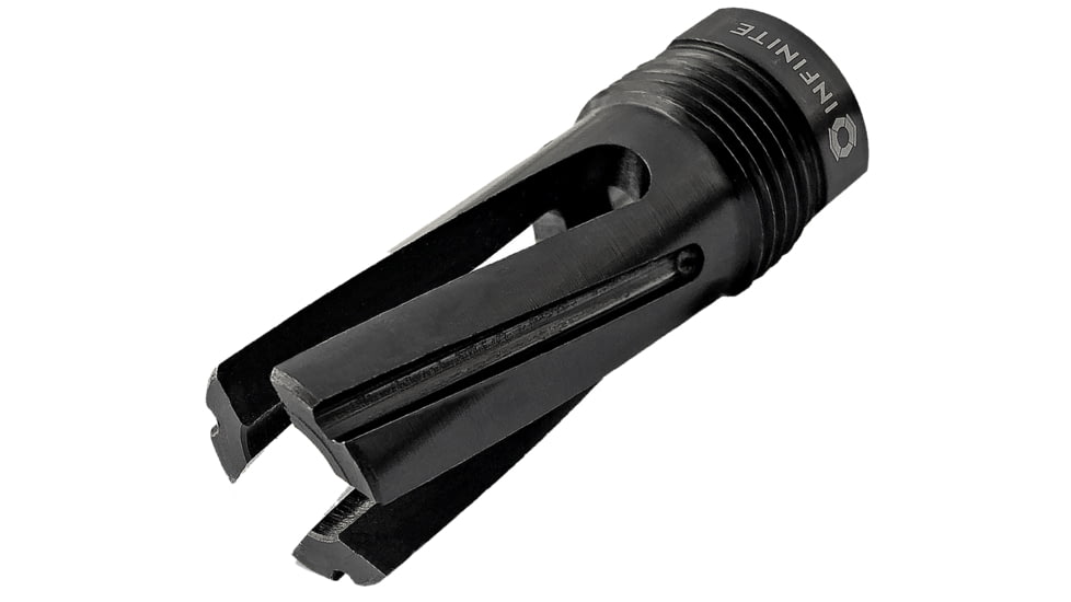 Infinite Product Solutions Gen 1 QD 3-Prong Flash Hider, 9mm Luger, M13.5 x 1 LH, Black Oxide, G1-4140-BOG-135LH-CW