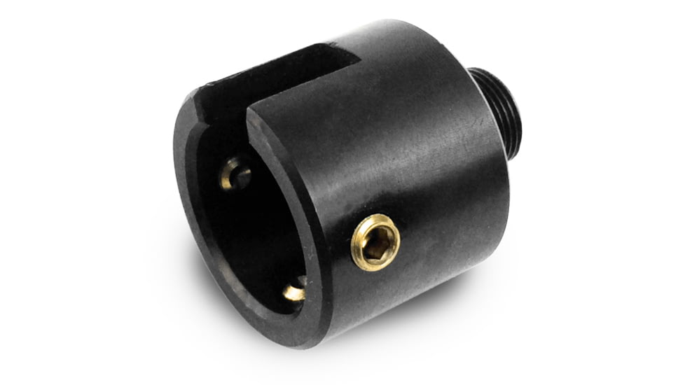 Infinite Product Solutions Gen 1 Ruger Mark 2/3/4 Bull - 1/2-28 Slip-On Adapter, Black, MK3-1228-BS