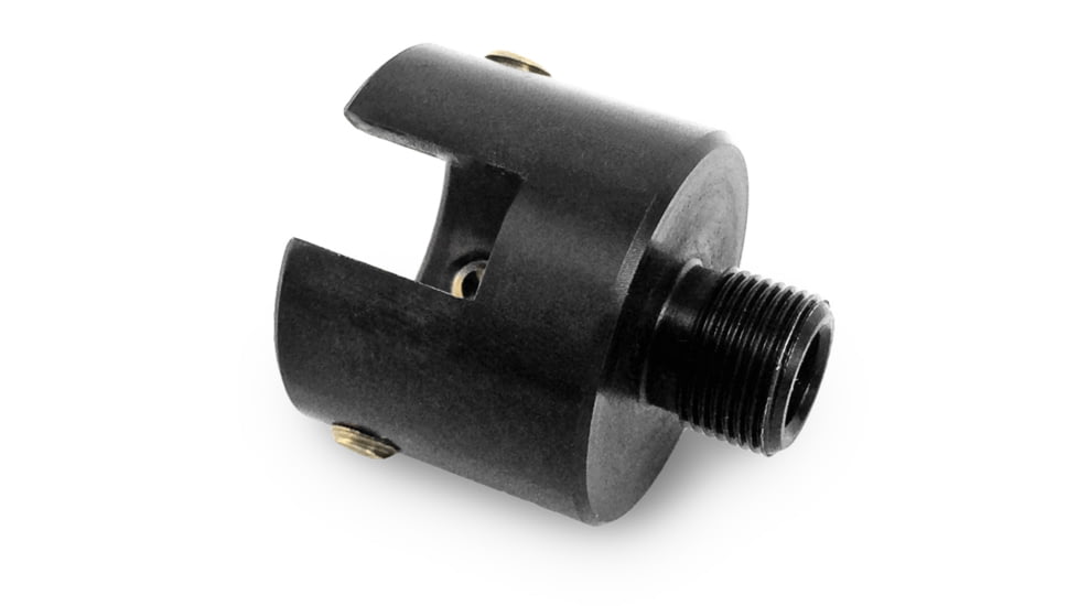 Infinite Product Solutions Gen 1 Ruger Mark 2/3/4 Bull - 1/2-28 Slip-On Adapter, Black, MK3-1228-BS