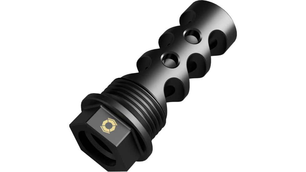 Infinite Product Solutions Gen 3 QD 3-Port Muzzle Brake, 7.62x39mm, M14 x 1 LH, Black Nitride, PRTG3174NTD-14LH-CW