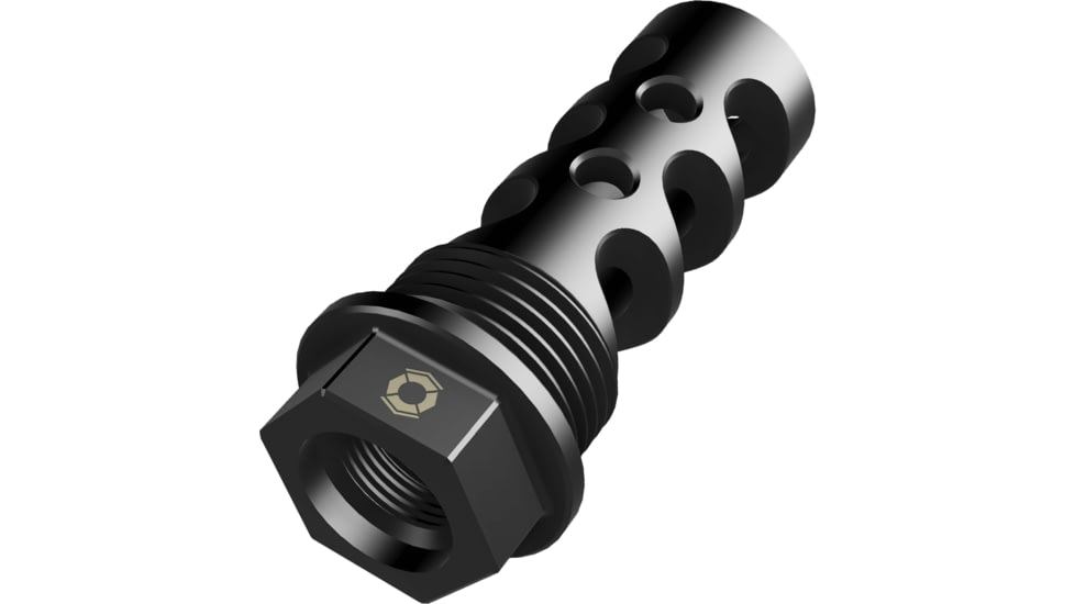 Infinite Product Solutions Gen 3 QD 3-Port Muzzle Brake, 7.62x39mm, M14 x 1 LH, Black Nitride, PRTG3174NTD-14LH-CW