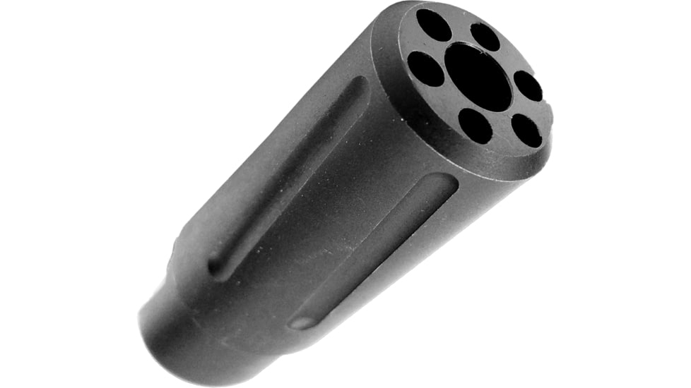 Infinite Product Solutions Halestorm Spiral Pulse Fluted Linear Compensator, Black, 7.62x39mm, M14 x 1 LH, 14LH-HALESTRM-BSS-CW