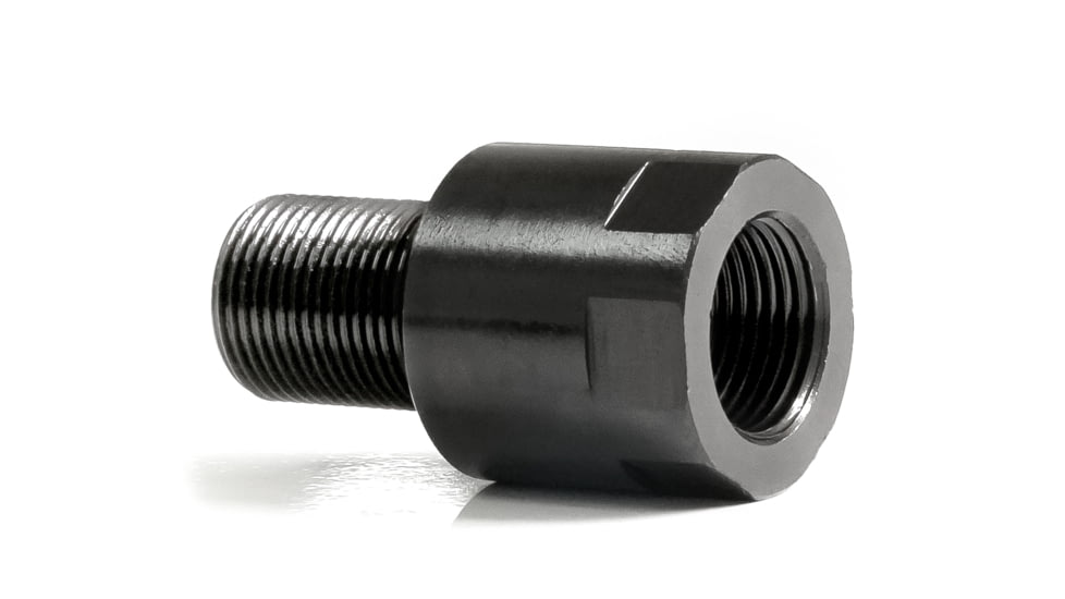 Infinite Product Solutions M13 x 1 RH - 1/2-28 Thread Adapter, Black Oxide, 13RH-1228-BSS