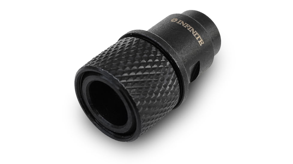 Infinite Product Solutions M8 x .75 to 1/2-28 Thread Adapter, Black, M8-1228