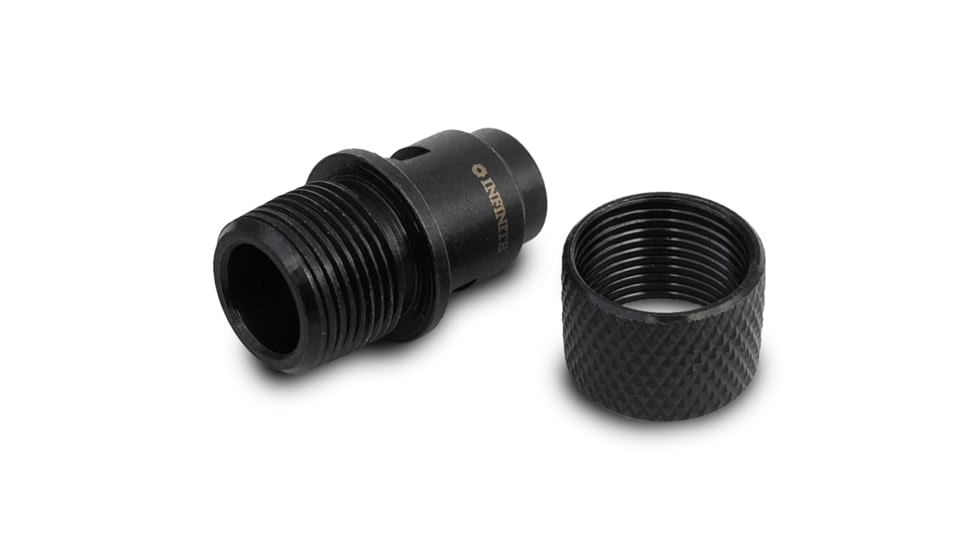 Infinite Product Solutions M8 x .75 to 1/2-28 Thread Adapter, Black, M8-1228