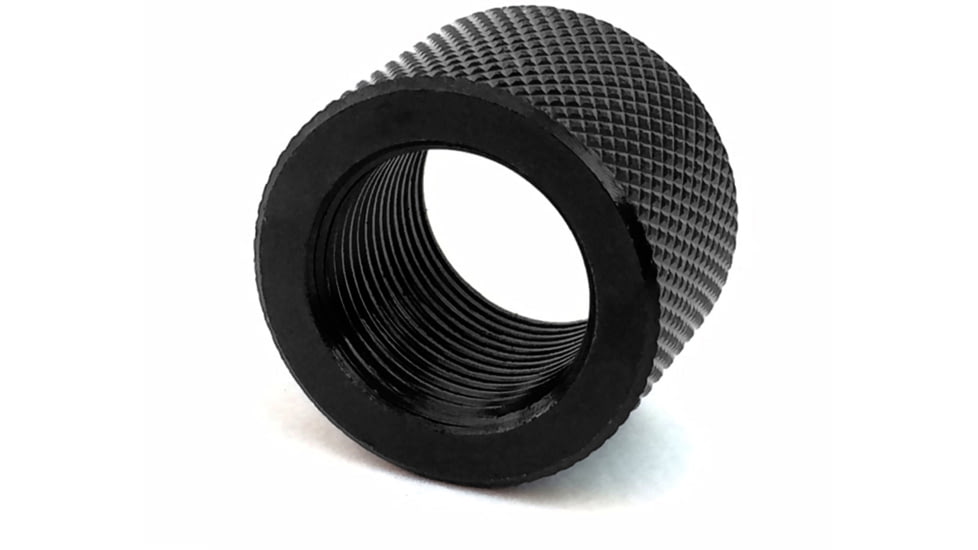 Infinite Product Solutions RIfle Knurled Thread Protector, Black, 5/8x24, 5824-TP-K-BS