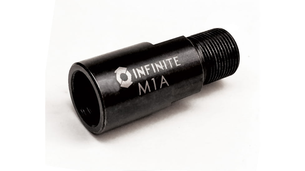 Infinite Product Solutions Springfield Armory M1A - 5/8-24 Thread Adapter, Black Oxide, M1A-5824-BS