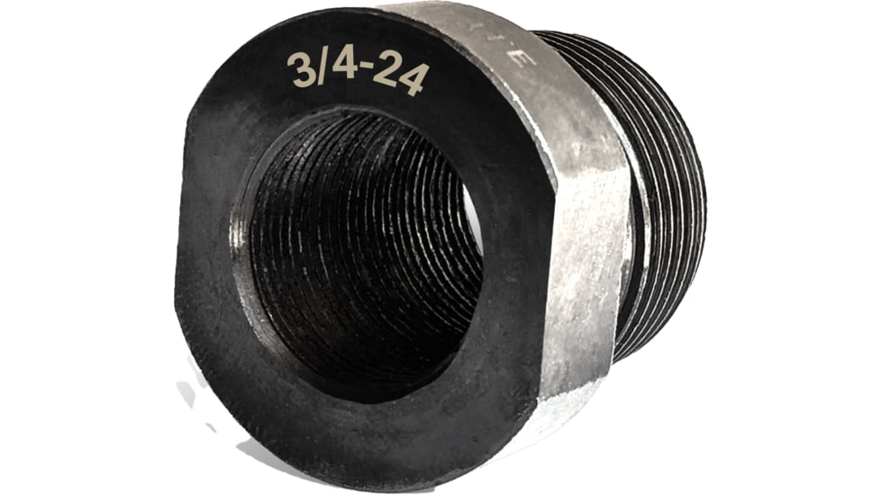 Infinite Product Solutions Tapered Thread Adapter, Black Oxide, 3/4x24, AD-TPR-4140-BOG-3424