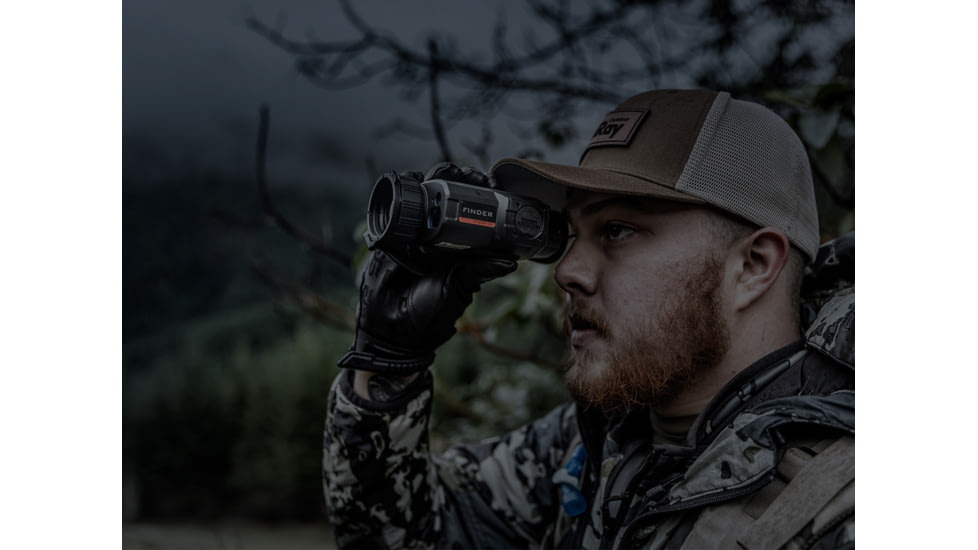 InfiRay Outdoor 2-4x35mm FINDER FH35R V2 Thermal Laser Rangefinding Monocular, 50 Hz, 640x512, Black, IRAY-FH35Rv2