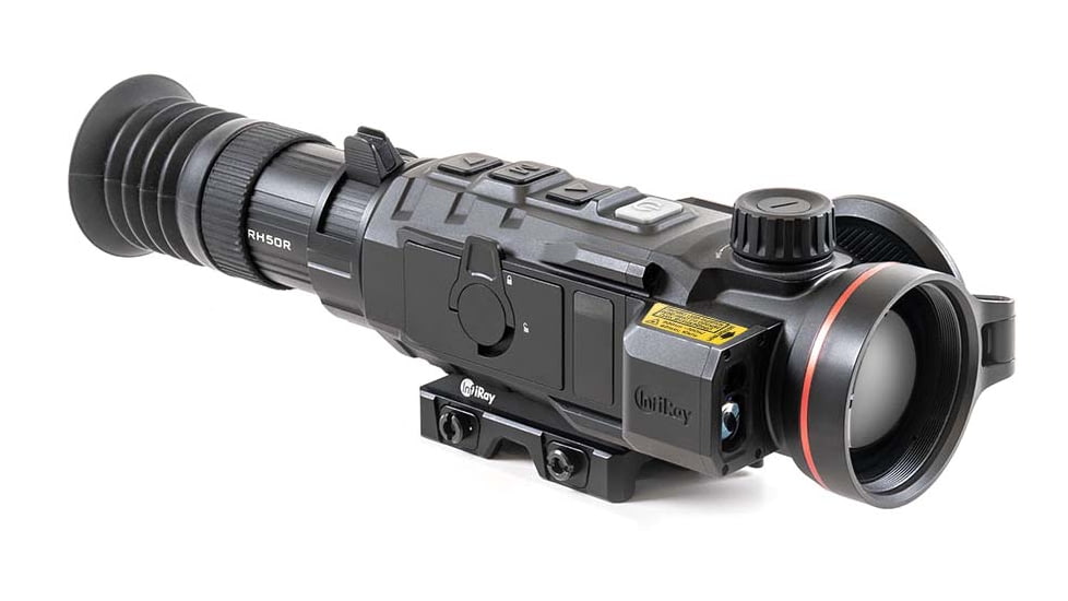 InfiRay Outdoor 3x 50mm RICO Mk2 LRF Thermal Weapon Sight, 640x513, 60 Hz, Black, IRAY-RH50R
