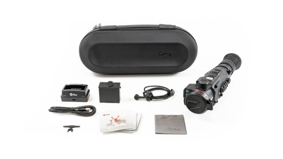 InfiRay Outdoor 3x 50mm RICO Mk2 LRF Thermal Weapon Sight, 640x513, 60 Hz, Black, IRAY-RH50R