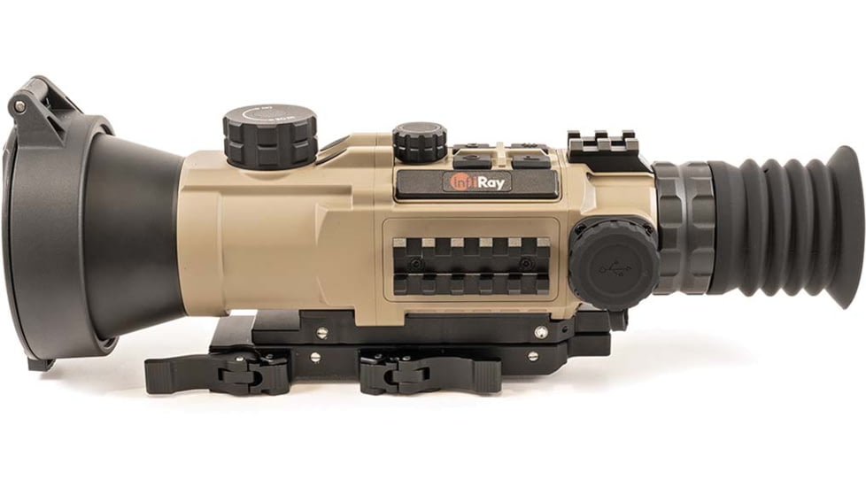 InfiRay Outdoor 4-8x 75mm RICO HYBRID 640 Multi-function Thermal Weapon Sight, 50 Hz, 640x512, Coyote Tan, IRAY-HYH75W
