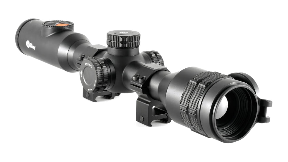 InfiRay Outdoor Bolt TL35 V2 3x35mm Thermal Rifle Scope, 384x288, 50hz, Black, Small, IRAY-TL35V2