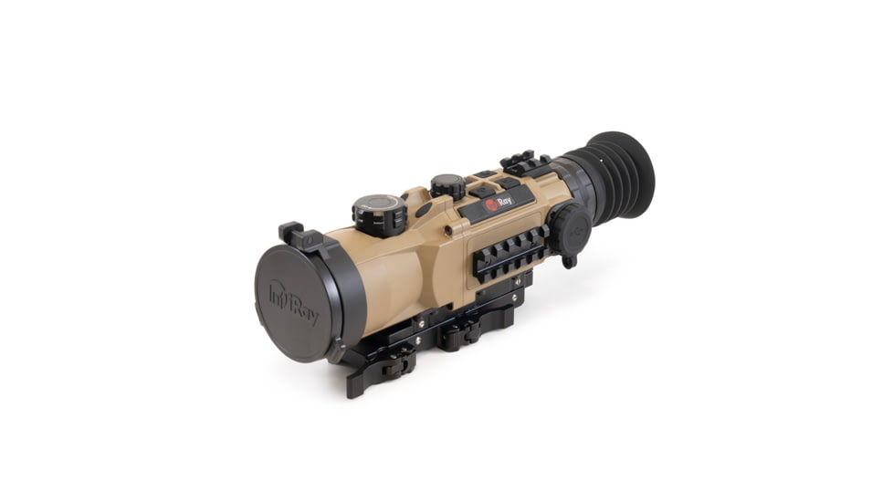 InfiRay Outdoor HYBRID 384 3X 50mm Multi-function Thermal Sight, Tan, 2.99x3.03x11.02, IRAY-HYL50W
