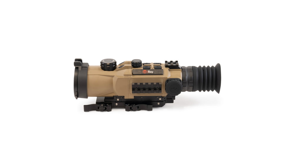 InfiRay Outdoor HYBRID 384 3X 50mm Multi-function Thermal Sight, Tan, 2.99x3.03x11.02, IRAY-HYL50W