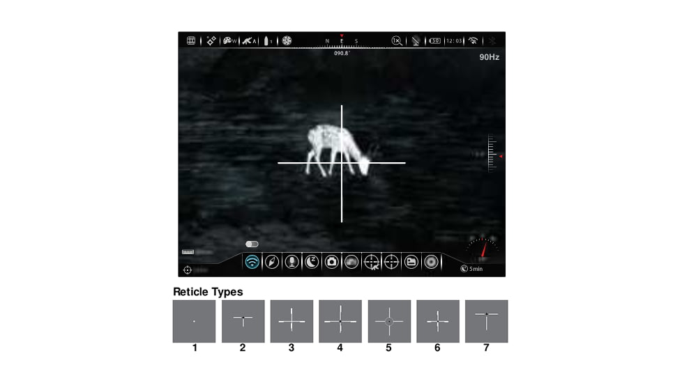 InfiRay Outdoor HYBRID 384 3X 50mm Multi-function Thermal Sight, Tan, 2.99x3.03x11.02, IRAY-HYL50W