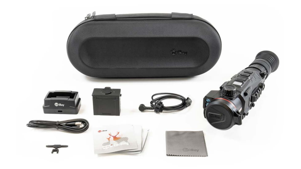 InfiRay Outdoor Rico Mk2 LRF 4x42mm Thermal Monocular, 384x288, Black, IRAY-RL42R