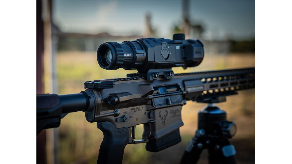 InfiRay Outdoor Rico Mk2 LRF 4x42mm Thermal Monocular, 384x288, Black, IRAY-RL42R