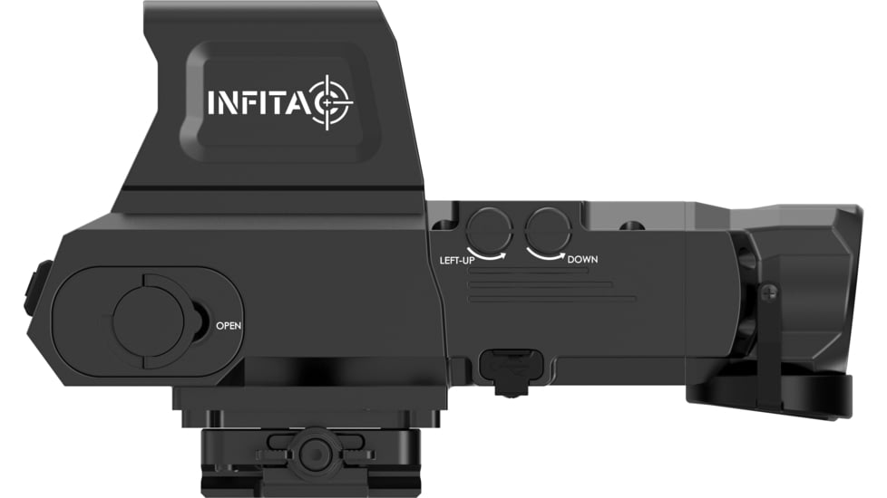 InfiTac Fast Series FAH25 1x34mm Thermal Rifle Scope, 640x512, 50Hz, Black, FAH25/1x34D