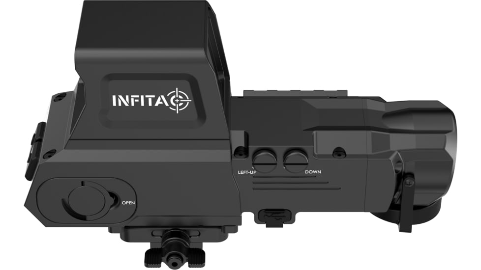 InfiTac Fast Series FAL19 1x34mm Thermal Rifle Scope, 384x288, 50Hz, Black, FAL19/1x34D