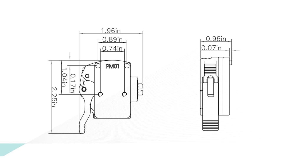 InfiTac Picatinny Rail Mount