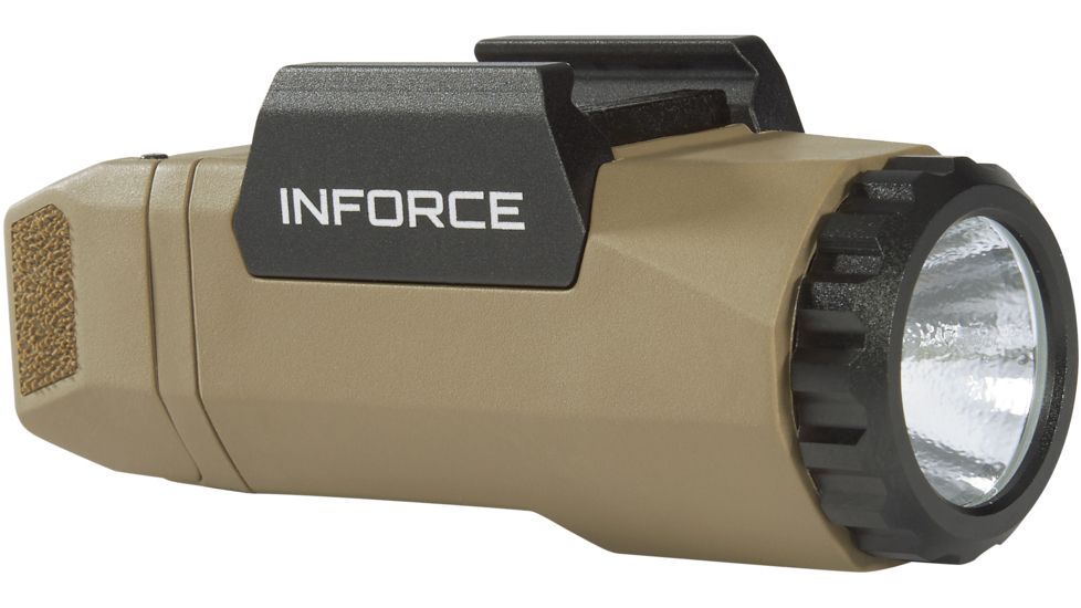 InForce 400 Lumens Auto Pistol Light, Flat Dark Earth, NSN N, A-06-1