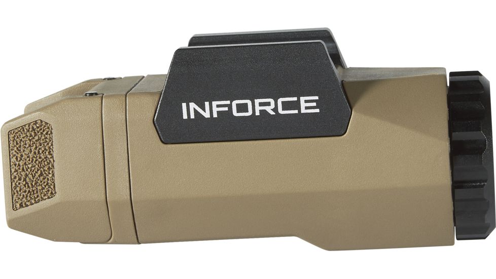 InForce 400 Lumens Auto Pistol Light, Flat Dark Earth, NSN N, A-06-1