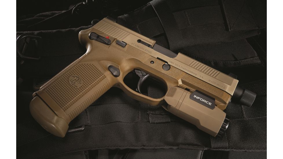 InForce 400 Lumens Auto Pistol Light, Flat Dark Earth, NSN N, A-06-1