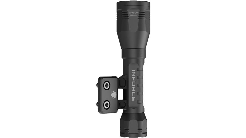 INFORCE ARC 650-Lr-M Rechargeable 18650 Li-Ion 1400 Lumens LED Flashlight Kit w/Mount, Black, IF71016
