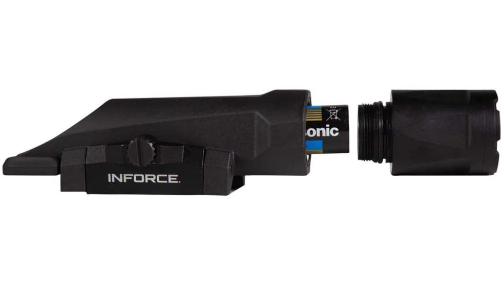 INFORCE Gen 3 - WMLx 1100 Lumens Weapon Light,CR123a, Black Body, IF71012