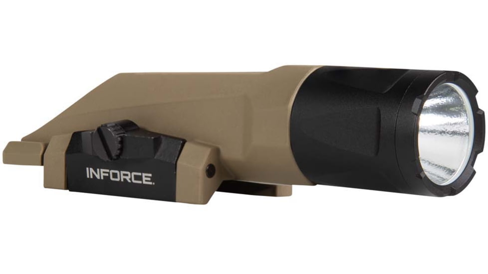 INFORCE Gen 3 - WMLx 1100 Lumens Weapon Light,CR123a, FDE Body, IF71012DE