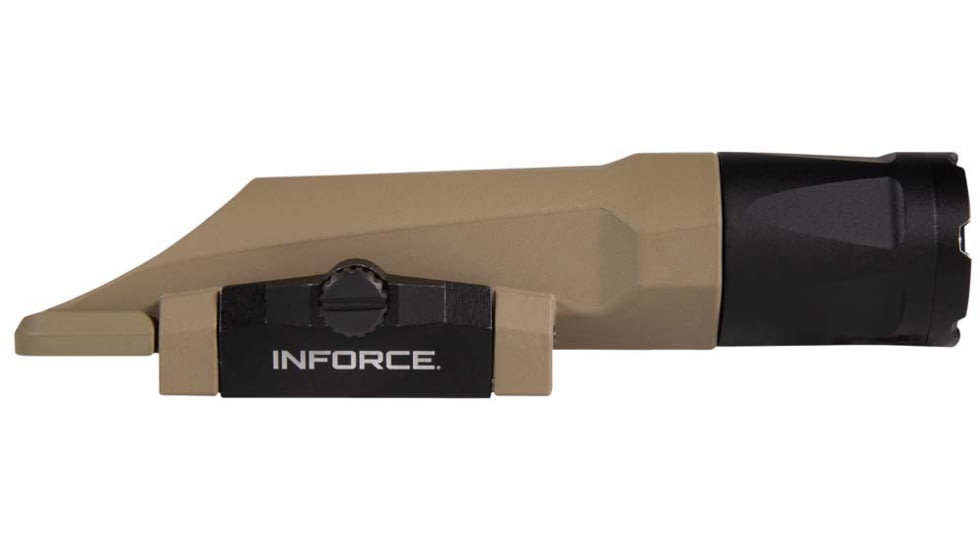 INFORCE Gen 3 - WMLx White-IR 900 Lumens Weapon Light, CR123a, FDE Body, IF71014DE