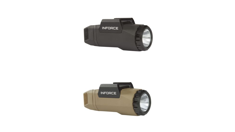 INFORCE Gen3 APL 1913/Universal Weapon Light, 400 Lumens, Black, Flat Dark Earth