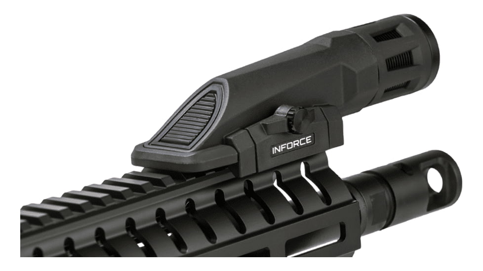 INFORCE Multifunction LED Weapon Mounted Light, CR123A, IR/White, 700 Lumens, Black, WX-05-2