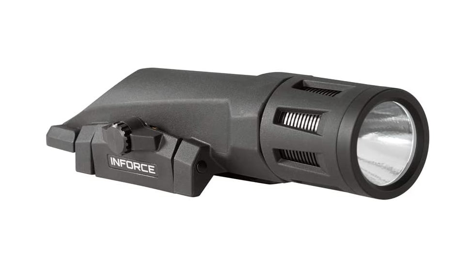 INFORCE Multifunction LED Weapon Mounted Light, CR123A, IR/White, 700 Lumens, Black, WX-05-2
