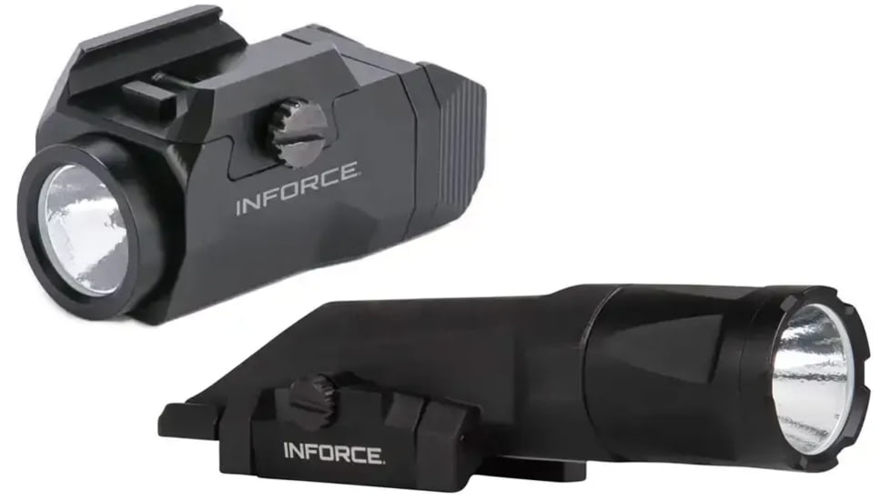 INFORCE Wild 1 Weapon Light &amp; INFORCE Gen 3 WMLx Weapon Light - Black