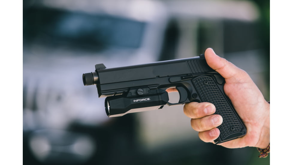 INFORCE Wild 2 Weapon Integrated Lighting Device, 1000 Lumens, Black, WLD2-05-1