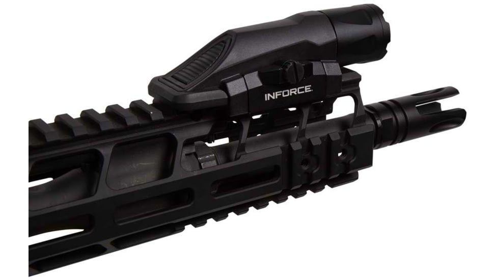 INFORCE WML Gen 3 LED Weapon Light, White/IR LED, 400 Lumens, Black, IF71013