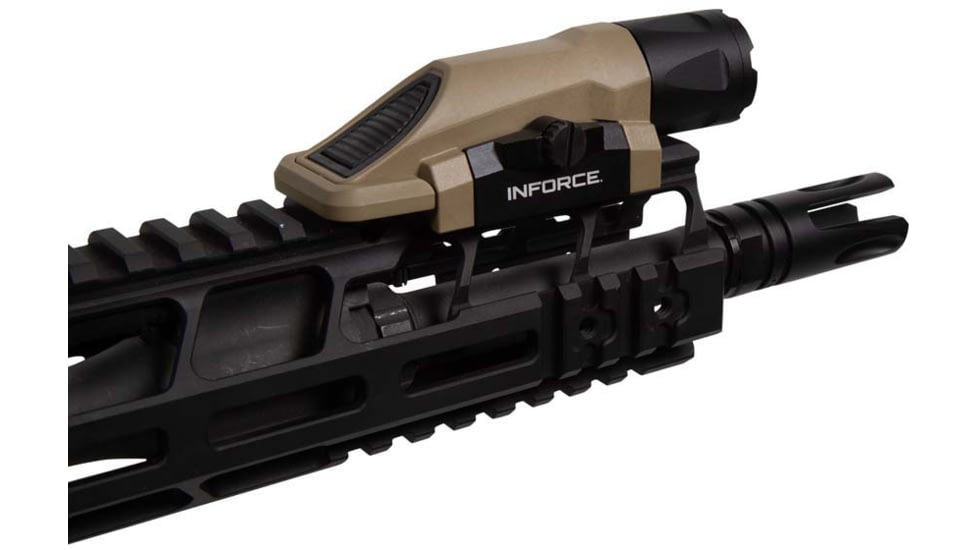 INFORCE WML Gen 3 LED Weapon Light, White/IR LED, 400 Lumens, Flat Dark Earth, IF71013DE
