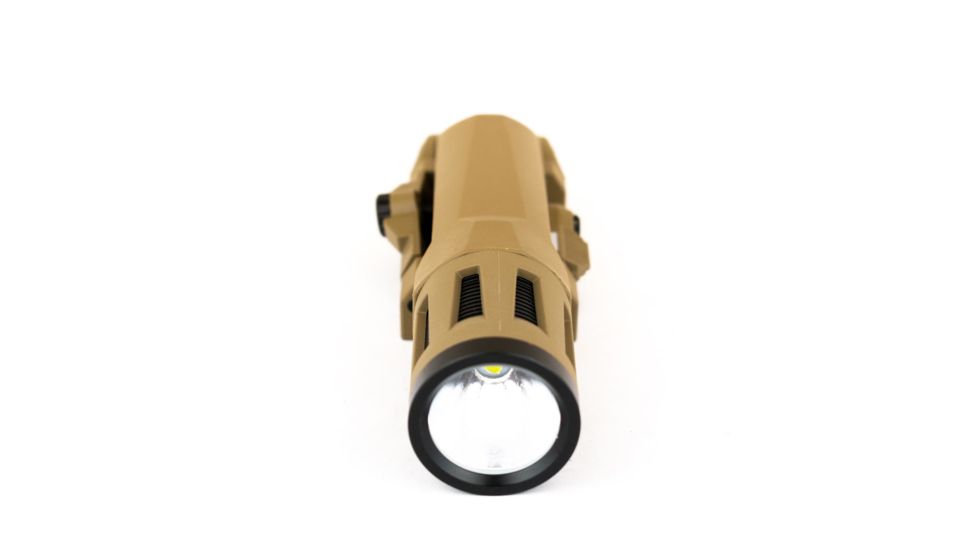 InForce WMLX Weapon Mounted Multifunction White LED Tactical Light, 800 Lumens, Flat Dark Earth, 2 CR123A, WX-06-1