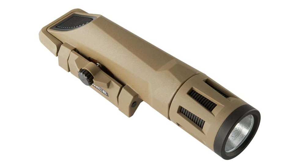 INFORCE WMLX Multifunction LED Weapon Mounted Light, 123A Lithium, White, 800 Lumens, Flat Dark Earth, WX-06-1