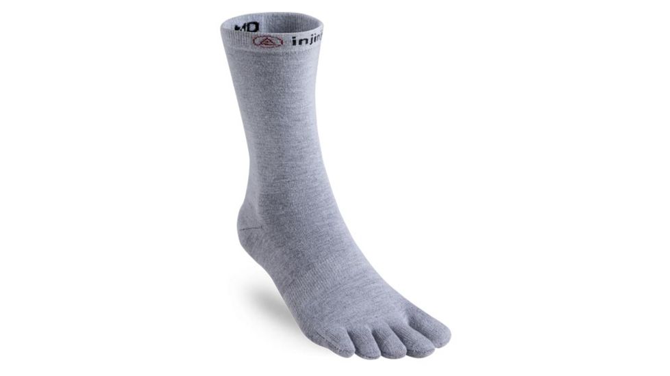 Injinji Liner Coolmax Socks - Mens, Gray, Small, 060270-GRY-S