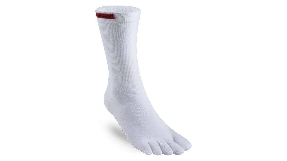 Injinji Sport Original Weight Crew Coolmax Socks - Mens, White, Small, 052270-WHT-S