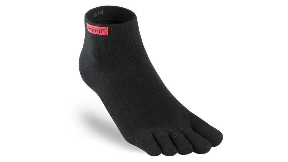 Injinji Sport Original Weight Micro Coolmax Socks - Mens, Black, Small, 052220-BLK-S