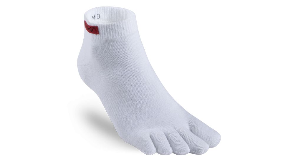 Injinji Sport Original Weight Micro Coolmax Socks - Mens, White, Small, 052220-WHT-S
