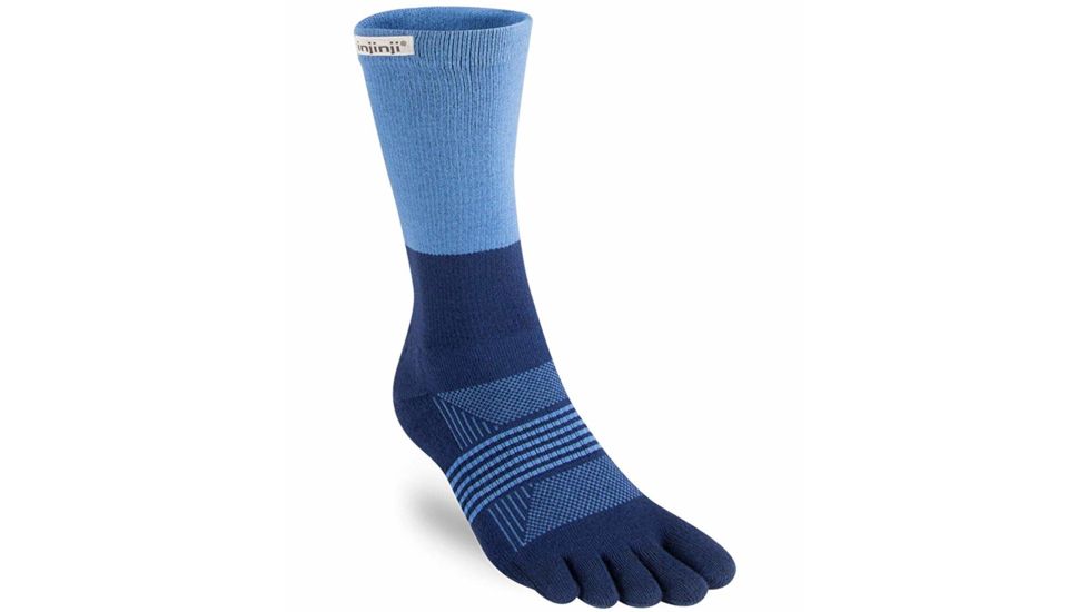 Injinji Trail Midweight Crew Socks - Womens, Blueberry, XS/S, 213171-BBY-XS/S