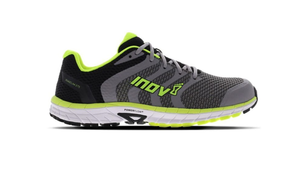Inov-8 Roadclaw 275 Knit Athletic Shoe - Mens, Grey/Yellow, 9 US, 000916-GYYW-s-01-M9