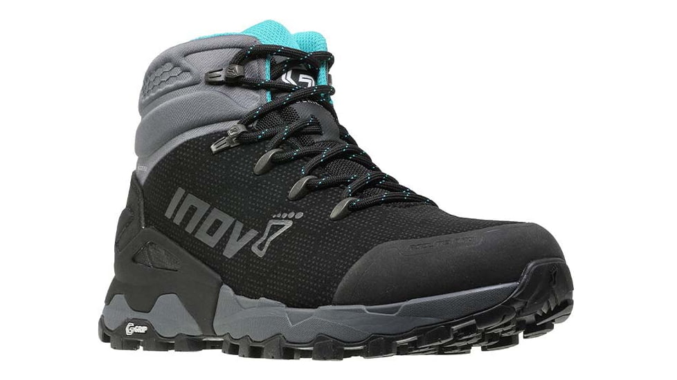 Inov-8 Roclite Pro G 400 GTX Hiking Shoes - Womens, Black/Teal, W7, 000951-BKTL-S-01-7