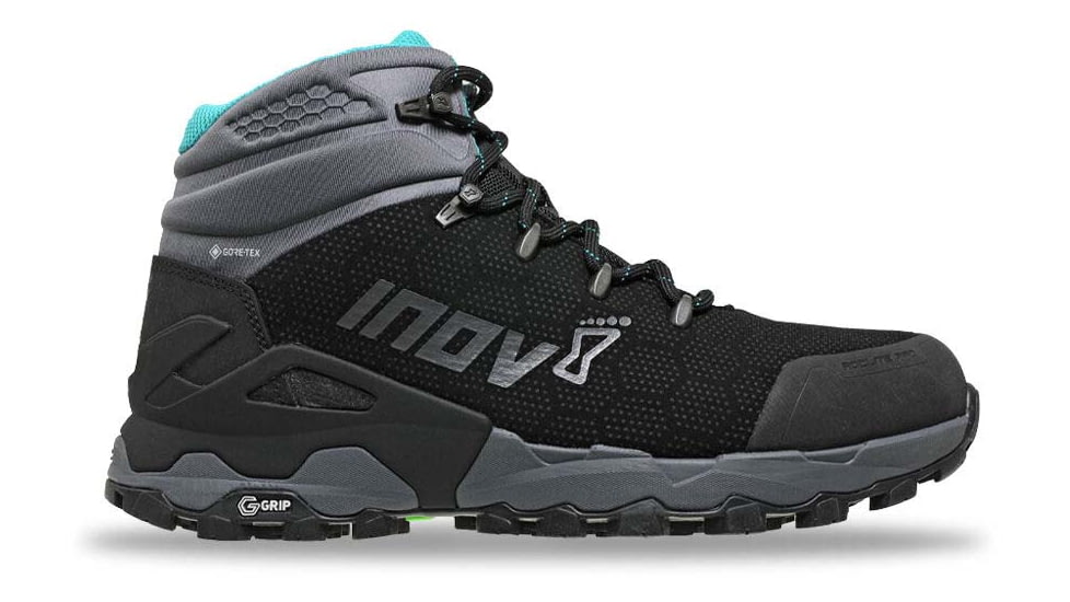 Inov-8 Roclite Pro G 400 GTX Hiking Shoes - Womens, Black/Teal, W7, 000951-BKTL-S-01-7